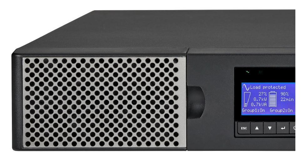 EATON 3000 VA | 2400 W | 8 IEC C13 (10A) | 2 IEC C19 (16A) outlets | 86.5 x 440 x 605 mm | 22800 g (9PX3000IRTANZ-L)