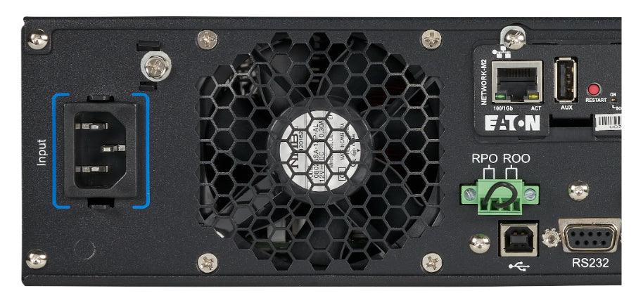 EATON 3000 VA | 2400 W | 8 IEC C13 (10A) | 2 IEC C19 (16A) outlets | 86.5 x 440 x 605 mm | 22800 g (9PX3000IRTANZ-L)