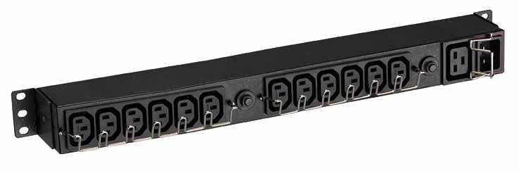 EATON FlexPDU | 12 x IEC 10A & 1 x IEC 16 A Outlets | 220 - 240 V | 1U (EFLX12I)