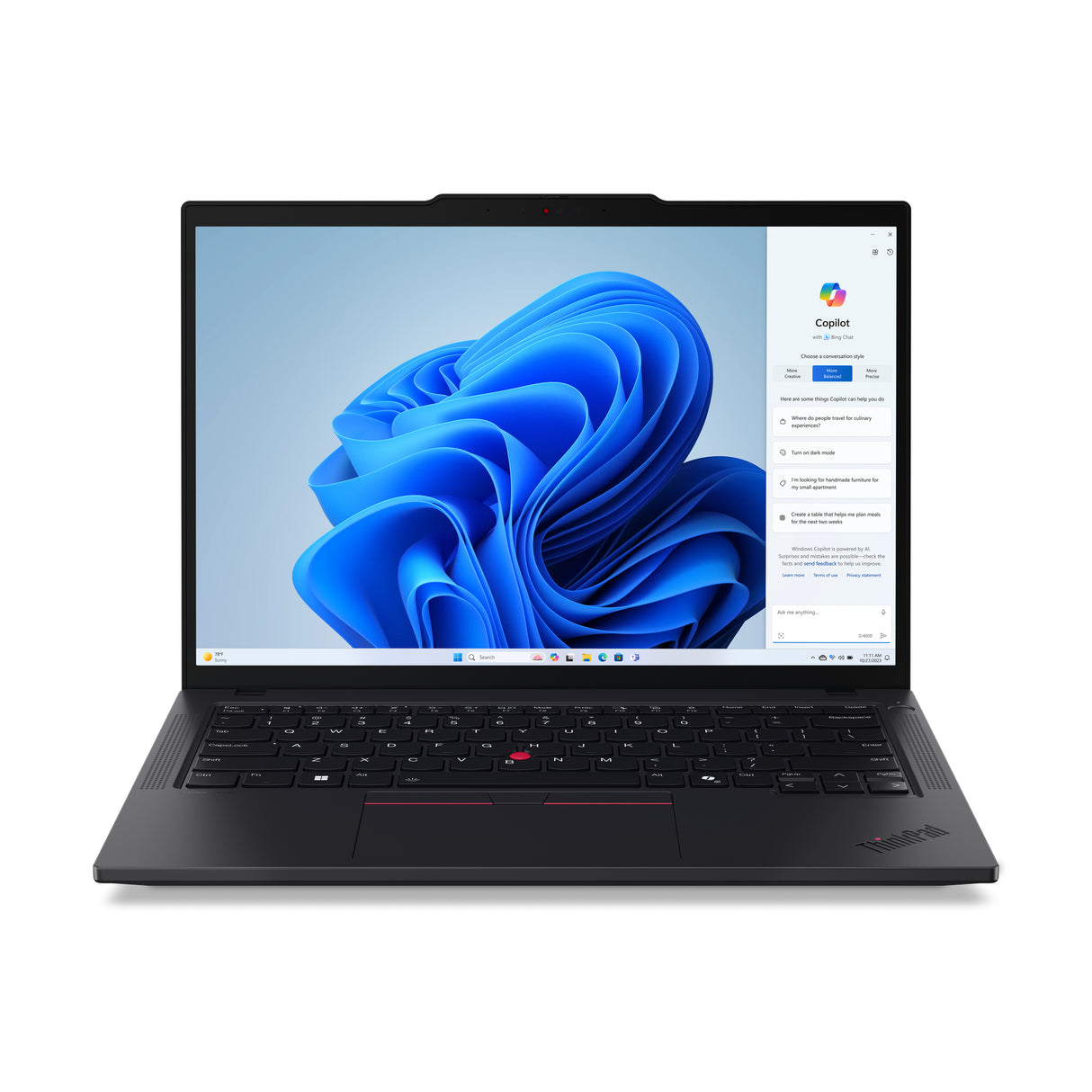 LENOVO THINKPAD T14 Laptop – Intel Core Ultra 7 / 32GB / 512GB SSD / On-Board Graphics – Sustainable Business Laptop