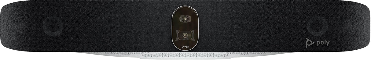 POLY Studio V72 – 4K Ultra HD / 120° Wide-Angle / AI-Powered Features – UC Video Bar