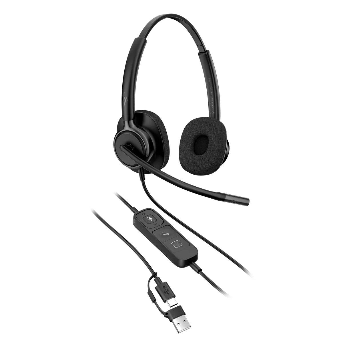 POLY MISSION 415 – Wired (USB-A) / Mono / Office – Head-band Headset