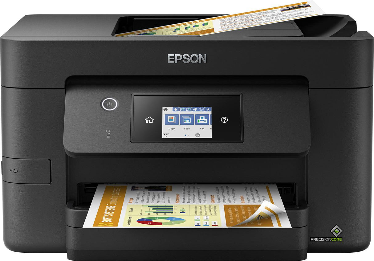 EPSON Print | Scan | Copy | Fax | PrecisionCore Print Head | A4 | 21ppm|11ppm | Ethernet | Wi-Fi | 8.8 kg (C11CJ07502)