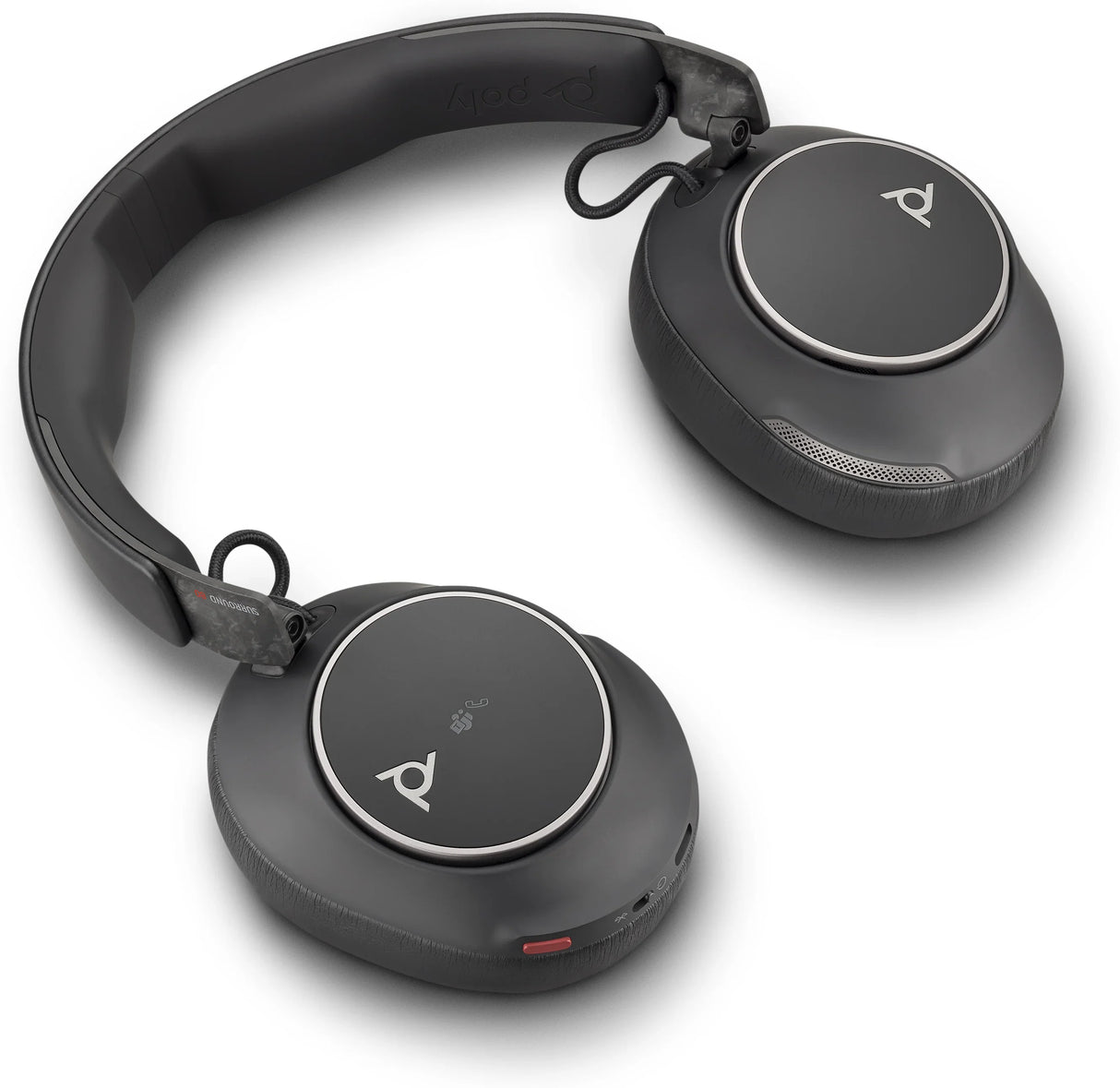POLY Voyager Surround 80 UC – Bluetooth / Stereo / Office UC – Over-Ear Headset