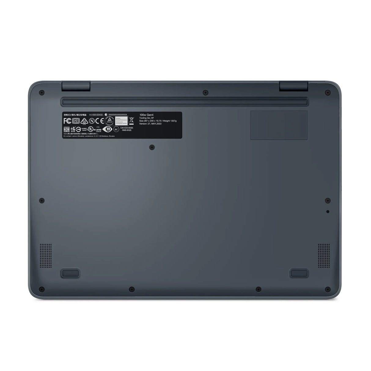 Lenovo 100w Gen 4 Laptop – Intel N100 / 4GB LPDDR5 / 128GB SSD / Intel UHD Graphics – Sustainable Business Laptop