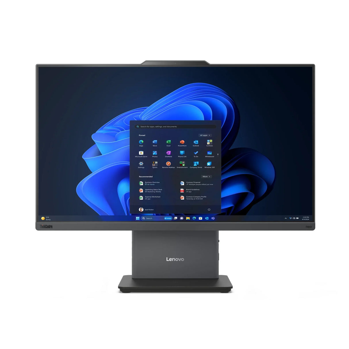Lenovo ThinkCentre Neo 50a 24 Gen 5 Desktop – Intel Core 7-240H / 16GB DDR5 / 512GB SSD / Intel® Graphics – Sustainable Business Desktop