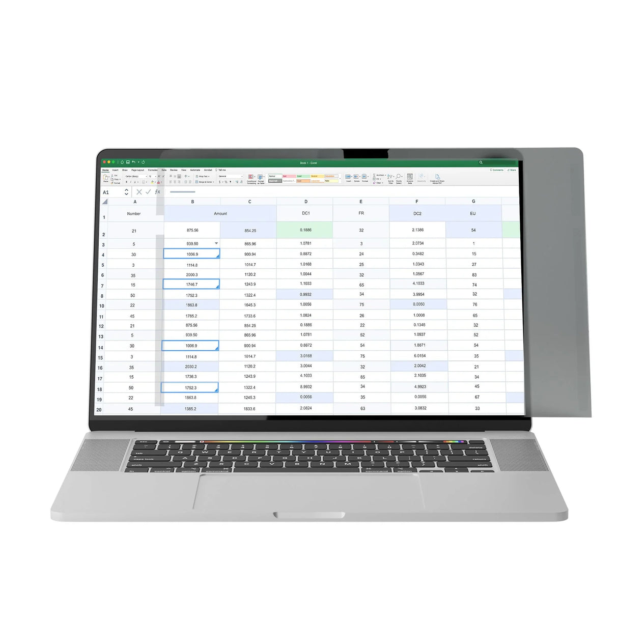 STARTECH 16" MacBook Pro – 16:10 / 2-Way Privacy – Laptop Privacy Filter – Frameless – Blue Light Reduction & Anti-Glare