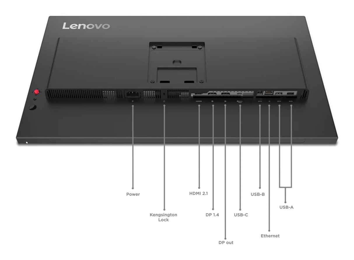 Lenovo P27QD-40 Monitor – 27" / QHD / IPS / 120Hz – Business Monitor