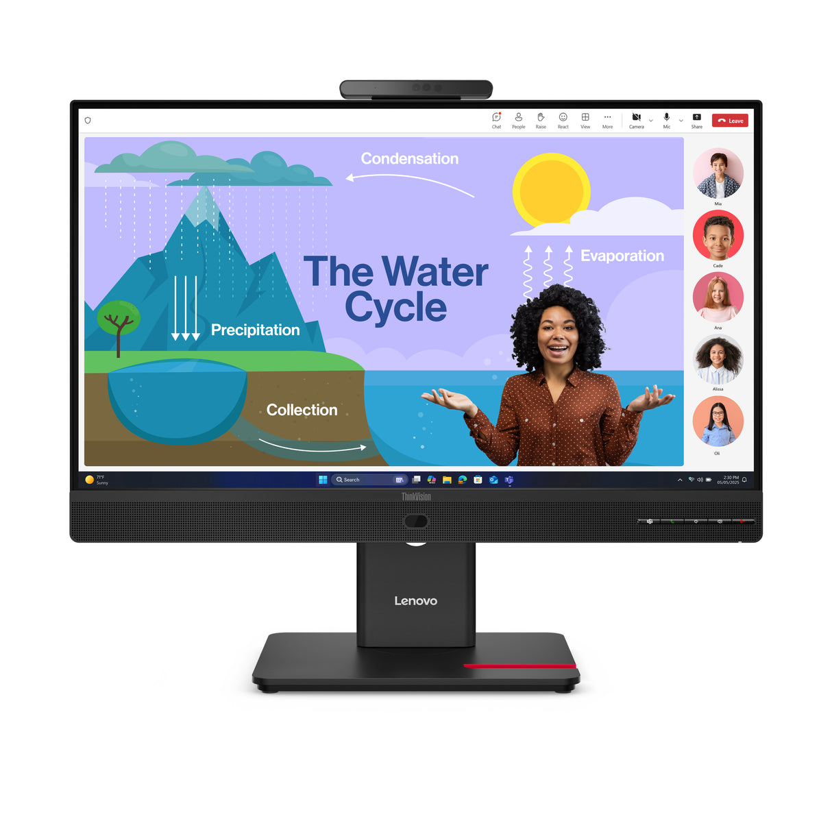LENOVO ThinkVision Monitor – 23.8" / Full HD / IPS / 120Hz – Business Monitor