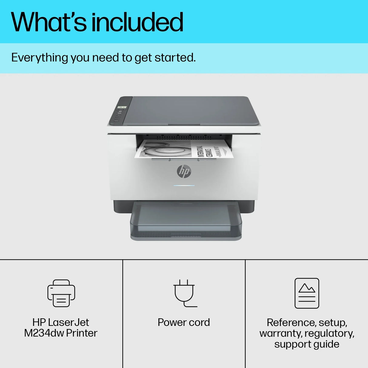HP LASERJET M234DW – Print/Scan/Copy/Fax / Laser / Colour – Wireless Duplex MFP