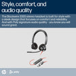 POLY Blackwire 3320 Wired On-ear Stereo MS Teams Certified Headset