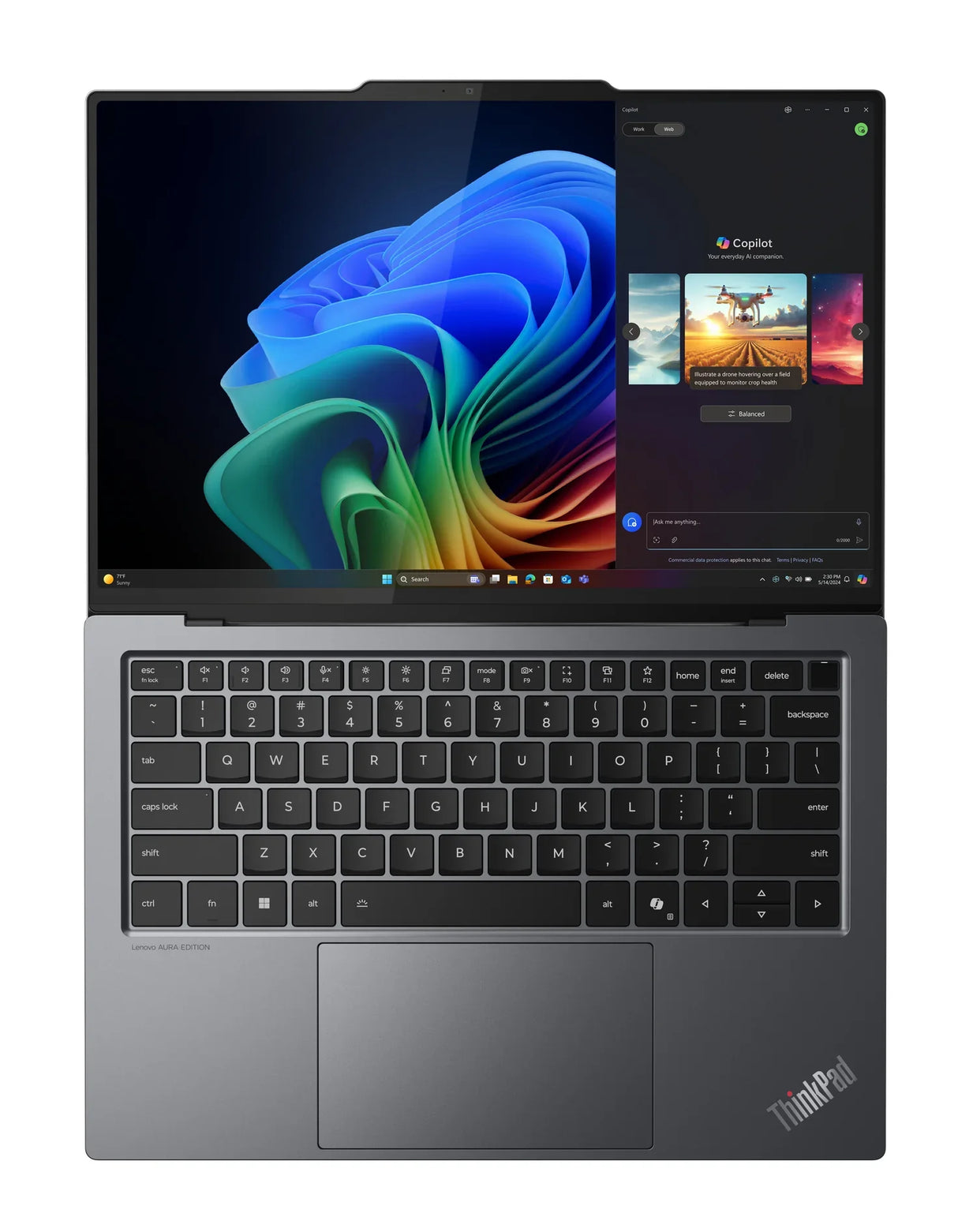 Lenovo ThinkPad X9-14 Laptop – Intel Core Ultra 7 / 32GB / 512GB SSD / On-Board Graphics – Sustainable Business Laptop