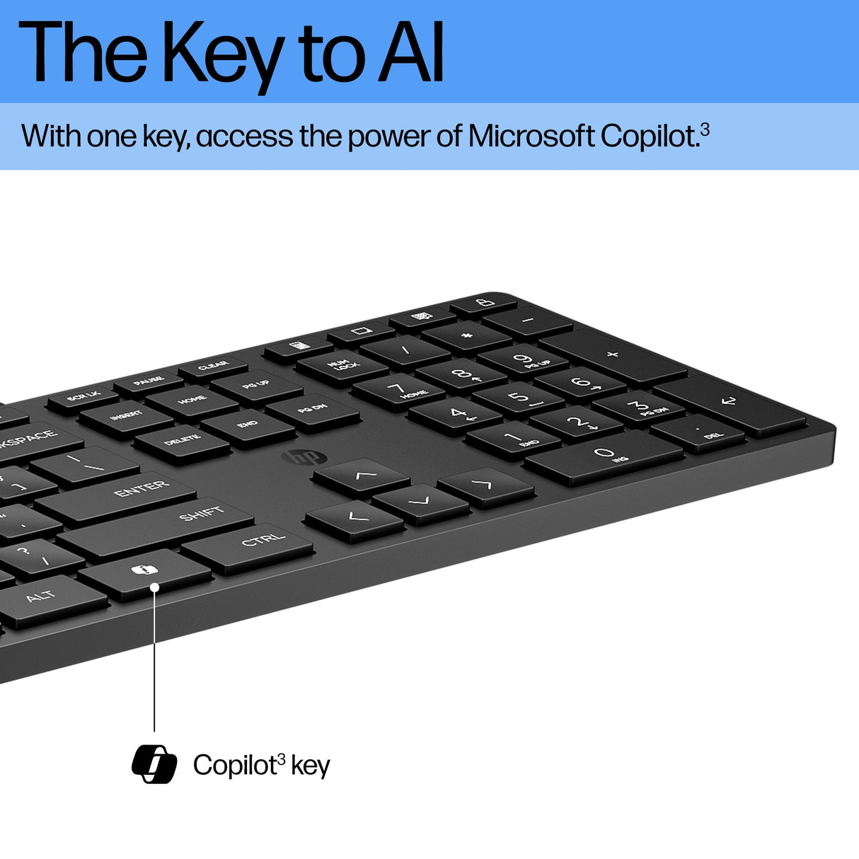 HP 320K – Desktop Platform / Adjustable Height / Standard – Keyboard Tray