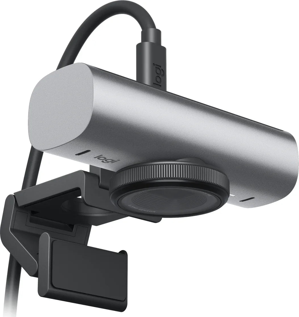 LOGITECH MX Brio – 4K UHD / 30fps & 1080p / 60fps / USB-A – Business & Streaming Webcam with Autofocus & Noise-Reducing Mics