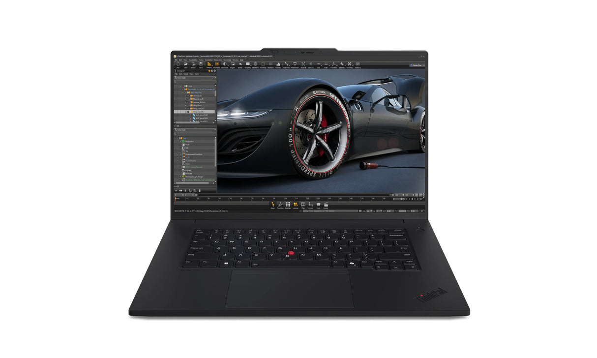 Lenovo ThinkPad P1 Gen 7 Laptop – Intel Core Ultra 7 155H / 32GB LPDDR5x / 1TB SSD / NVIDIA GeForce RTX 4060 – Sustainable Business Laptop