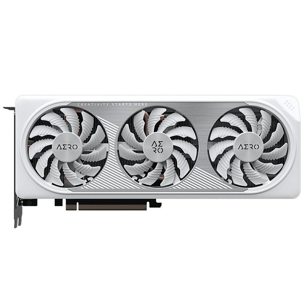GIGABYTE NVIDIA GeForce RTX 4060 Ti | 8GB GDDR6 | 128 bit | 1800MHz | PCI Express 4.0 | 2 x HDMI (2.1a) | 2 x DP (1.4a) | CUDA | DirectX 12.0 | OpenGL 4.6 (GV-N406TAERO OC-8GD)