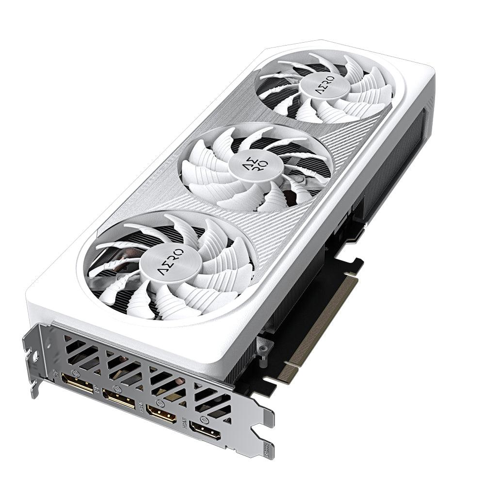 GIGABYTE NVIDIA GeForce RTX 4060 Ti | 8GB GDDR6 | 128 bit | 1800MHz | PCI Express 4.0 | 2 x HDMI (2.1a) | 2 x DP (1.4a) | CUDA | DirectX 12.0 | OpenGL 4.6 (GV-N406TAERO OC-8GD)