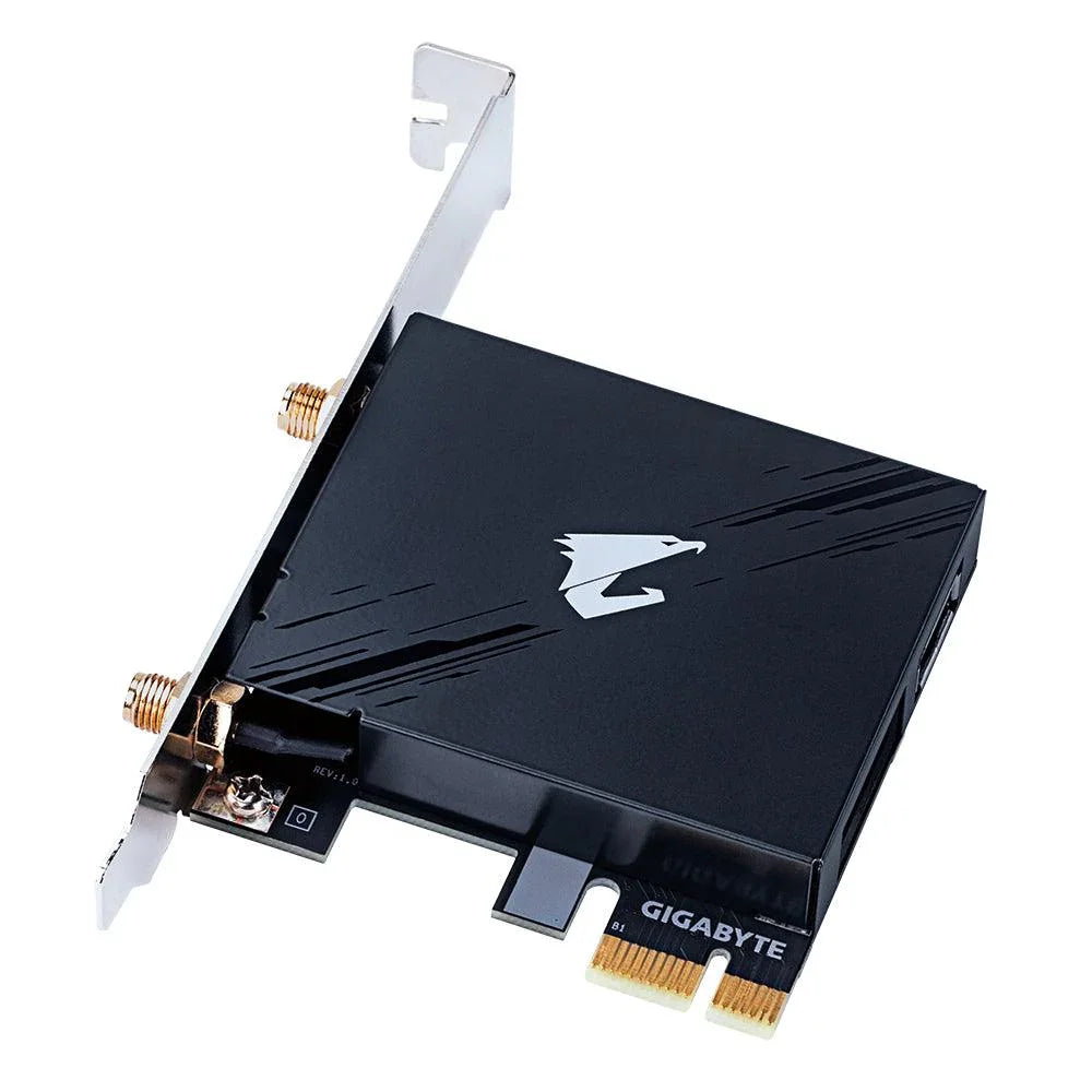 GIGABYTE Wi-Fi 7 | 5800 Mbps | MU-MIMO | 2.4GHz | 5GHz | 6GHz | Bluetooth 5.3 (GC-WIFI7)