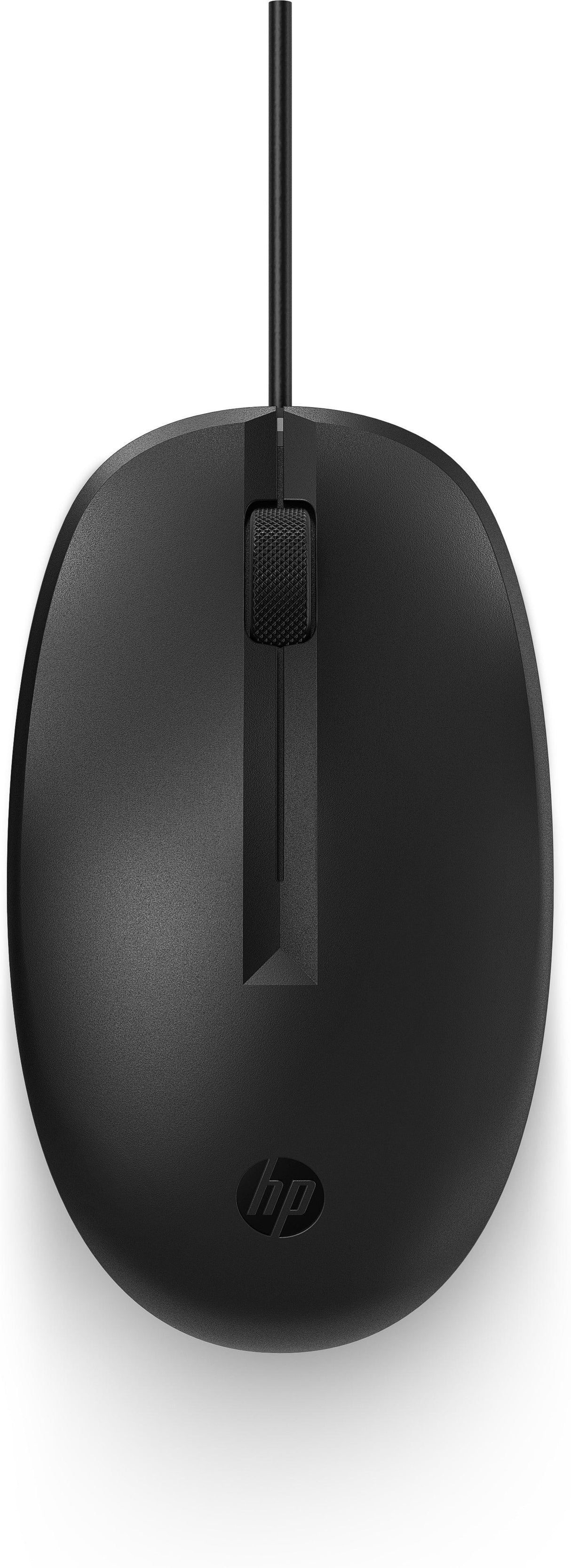 HP 125 – Wired USB / 1200 DPI / Comfortable – Office Mouse