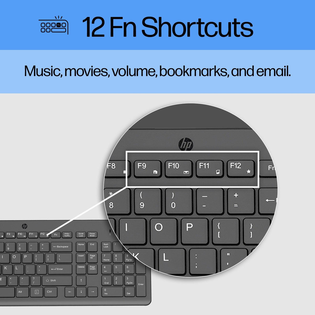 HP 150 Wired Keyboard (664R5AA)