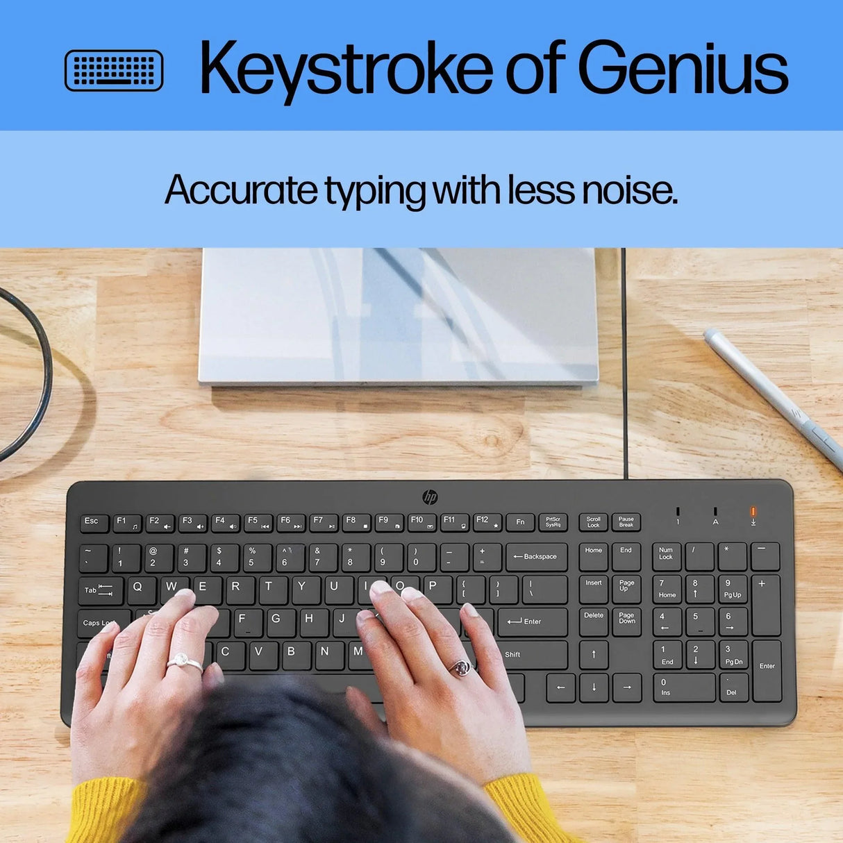 HP 150 Wired Mouse and Keyboard (240J7AA)