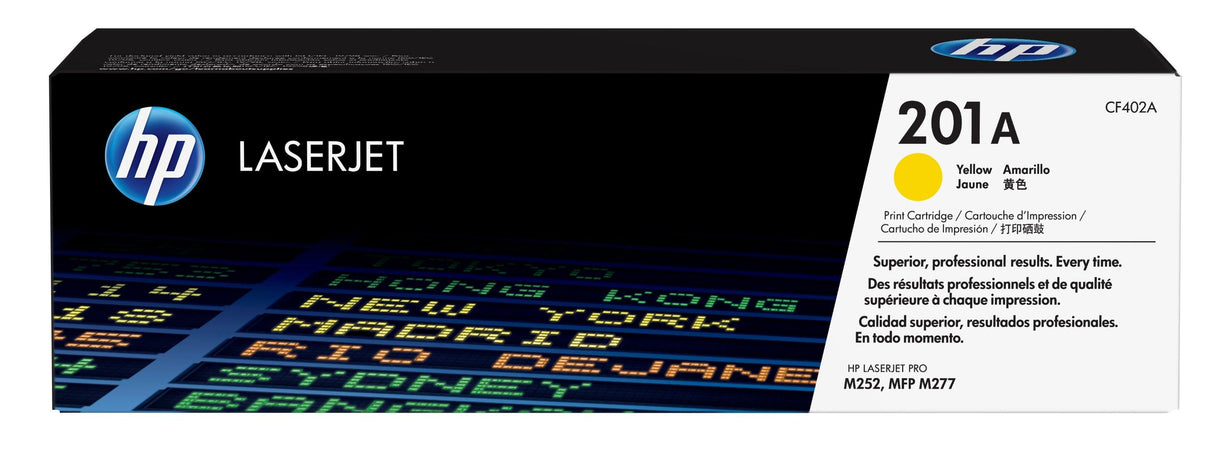 HP 201A Yellow Original LaserJet Toner Cartridge (CF402A)