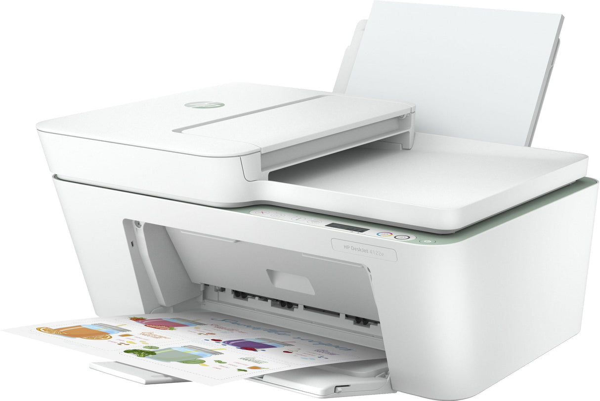 HP 26Q96A DeskJet 4122E All-in-One Inkjet Printer, Print, Copy and Scan