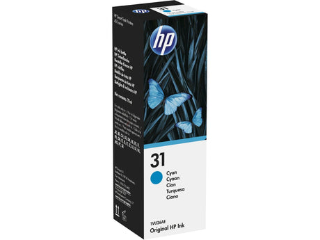 HP 31 70-ml Cyan Original Ink Bottle (1VU26AA)