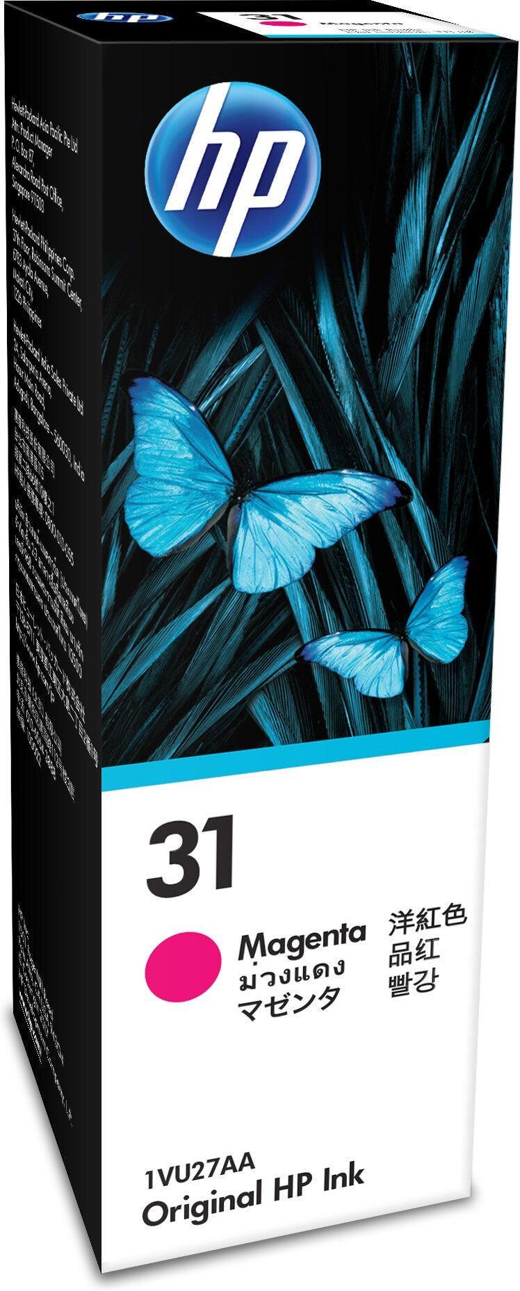 HP 31 – 70ml Magenta Original Printer Ink Refill Bottle