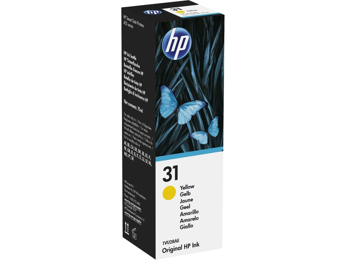 HP 31 – YELLOW Original 70-ml Printer Ink Refill Bottle