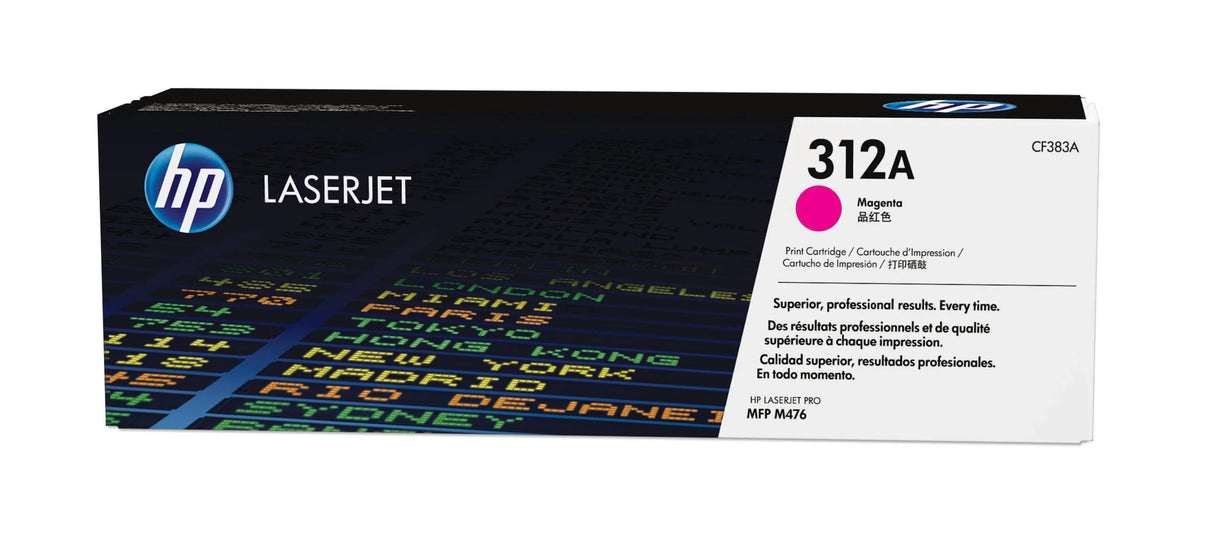HP 312A Magenta LaserJet Toner Cartridge (CF383A)