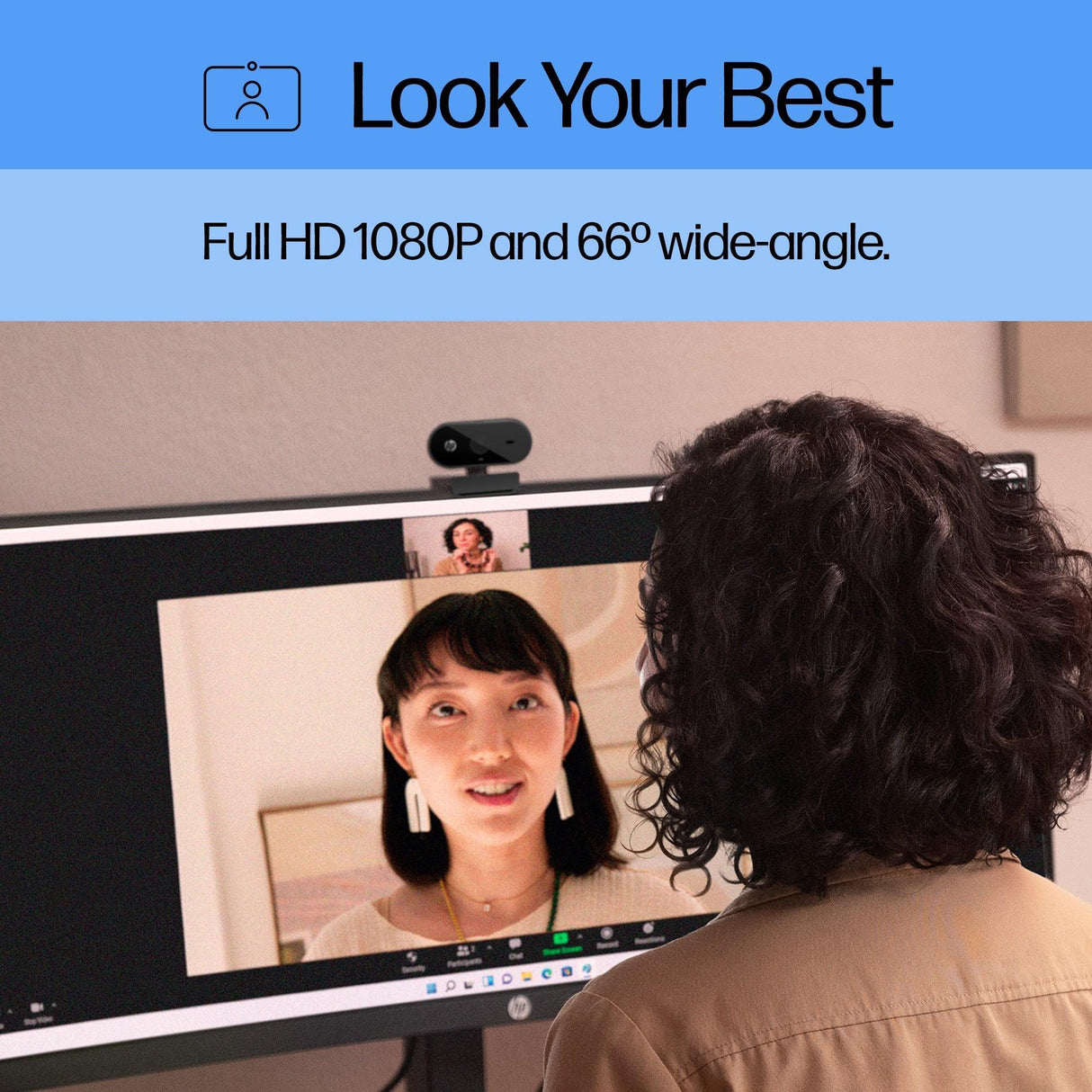 HP 320 – 1080p / 30fps / USB-A – Business Webcam