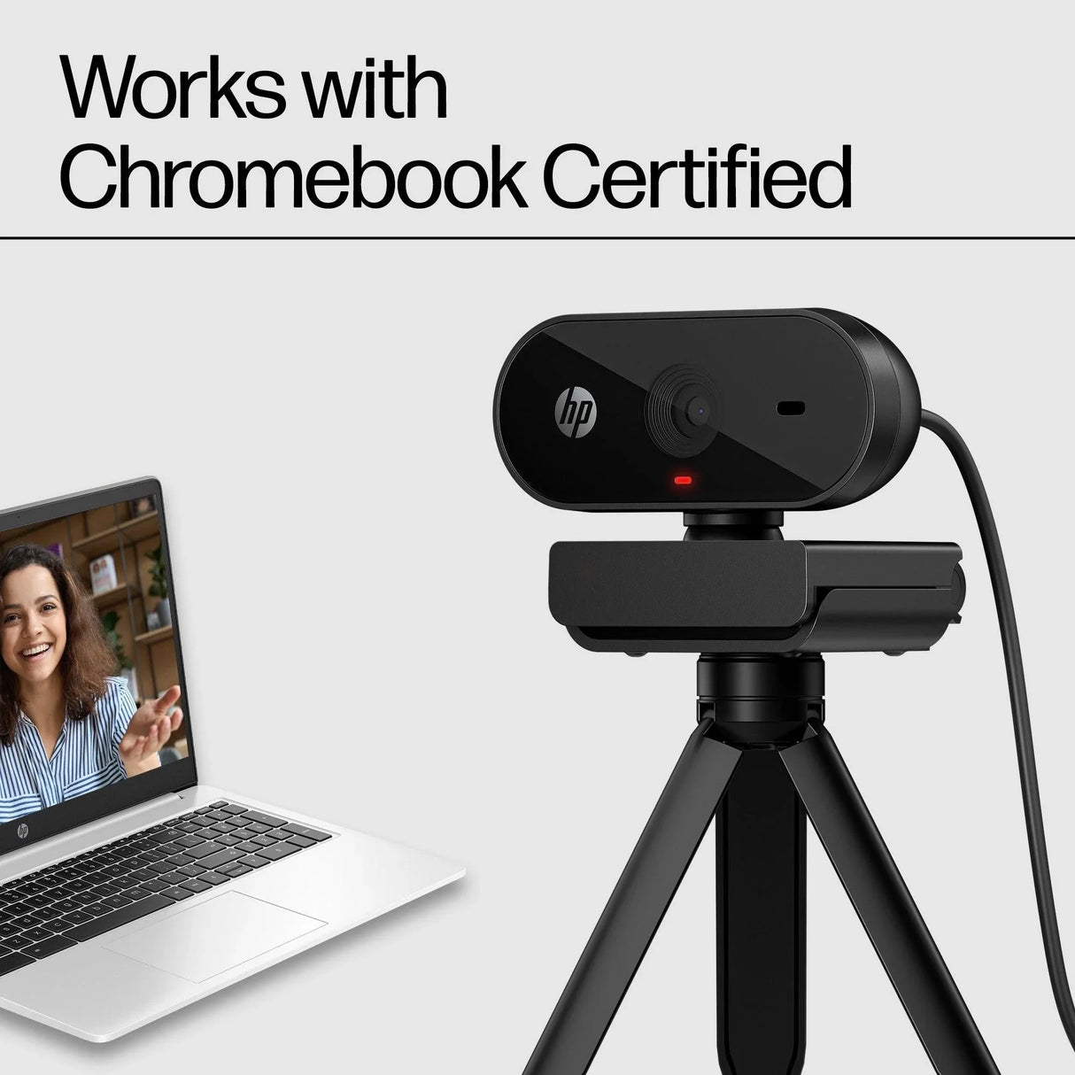 HP 320 – 1080p / 30fps / USB-A – Business Webcam