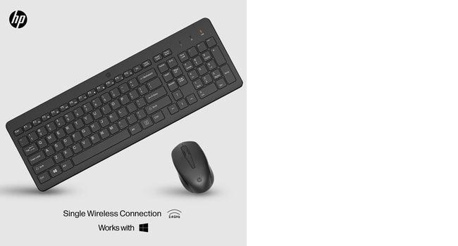 HP 330 Wireless Mouse and Keyboard Combination (2V9E6AA)