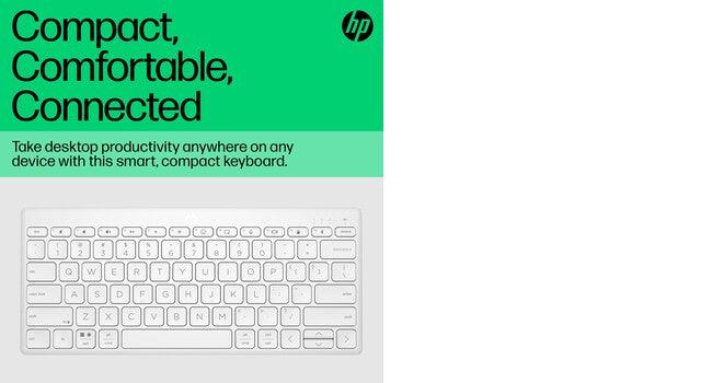 HP 350 Compact Multi-Device Bluetooth Keyboard (692T0AA)