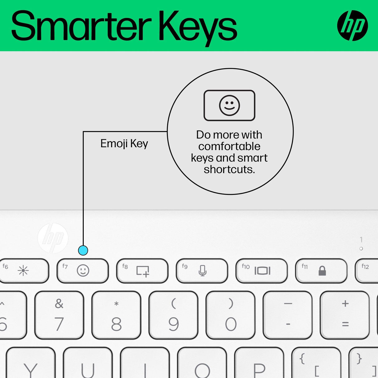 HP 350 Compact Multi-Device Bluetooth Keyboard (692T0AA)