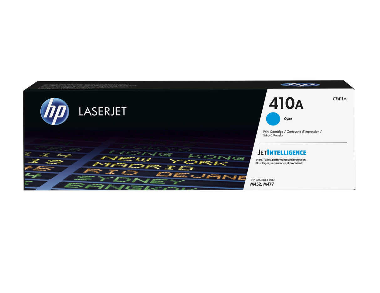 HP 410A Cyan Original LaserJet Toner Cartridge (CF411A)