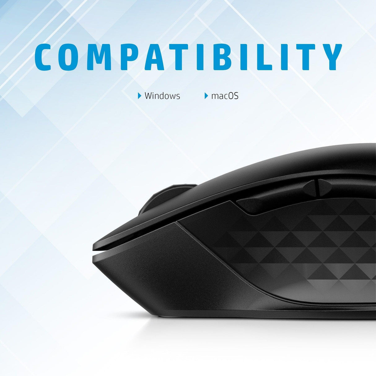 HP 435 – Wireless (Bluetooth + 2.4GHz) / 1200 DPI / Ergonomic – Office Wireless Mouse