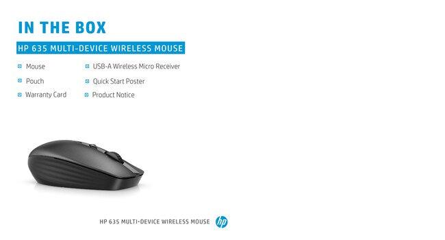 HP 635 Multi-Device Wireless Mouse (1D0K2AA)