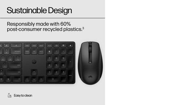 HP 650 Wireless Keyboard and Mouse Combo (4R013AA)