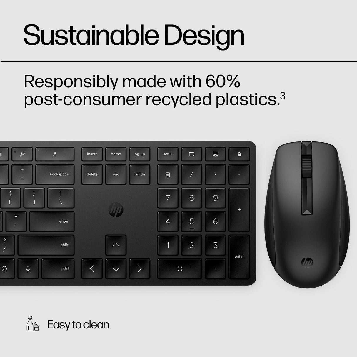 HP 650 Wireless Keyboard and Mouse Combo (4R013AA)