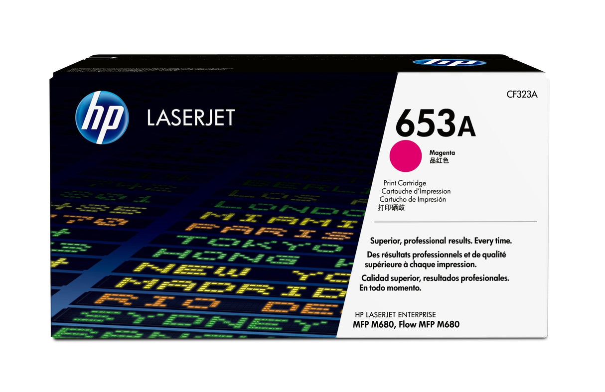 HP 653A Magenta Original LaserJet Toner Cartridge (CF323A)