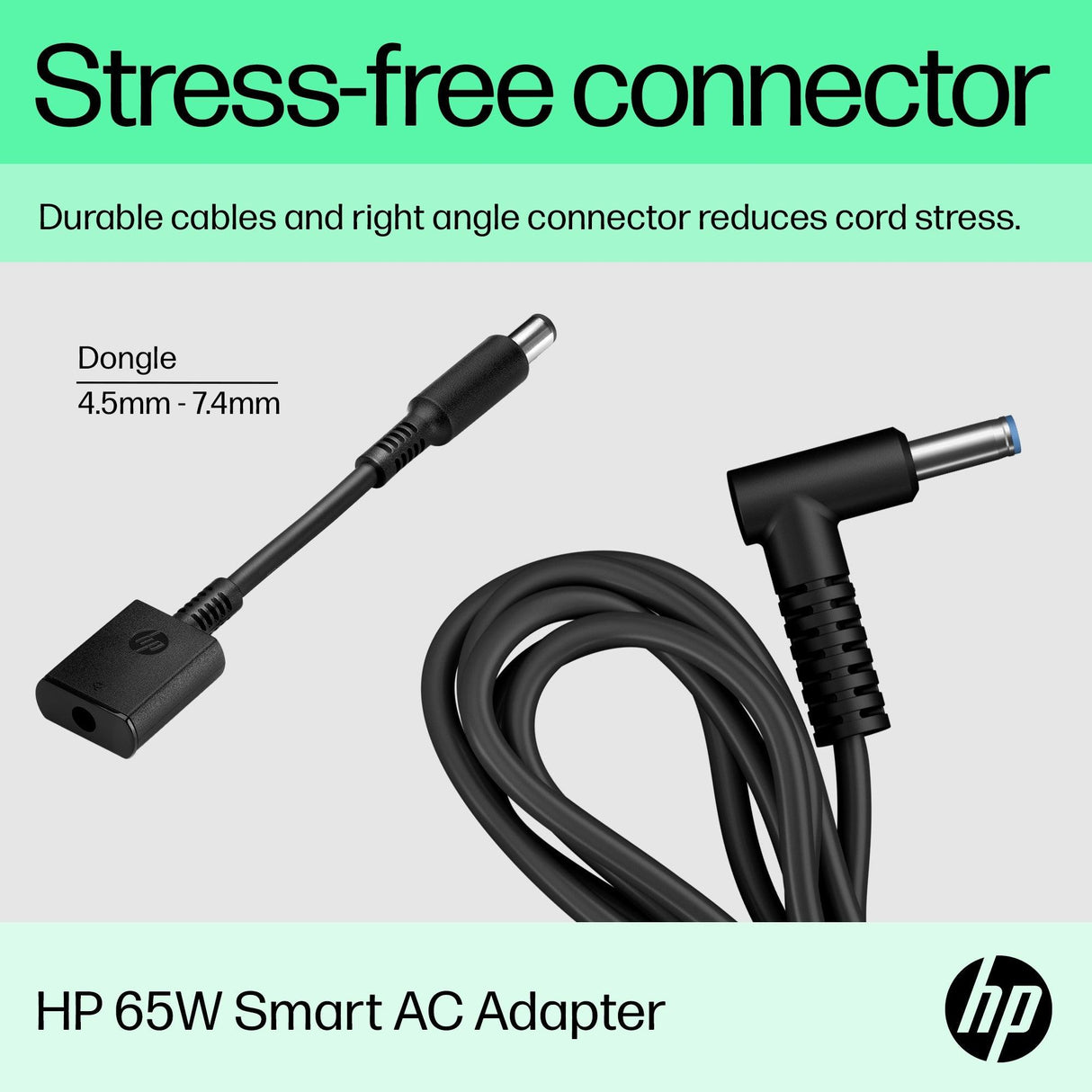 HP 65W Smart AC Adapter (H6Y89AA)