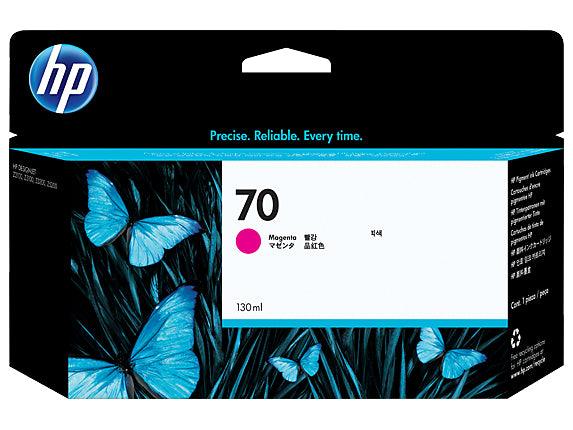 HP 70 130-ml Magenta DesignJet Ink Cartridge (C9453A)
