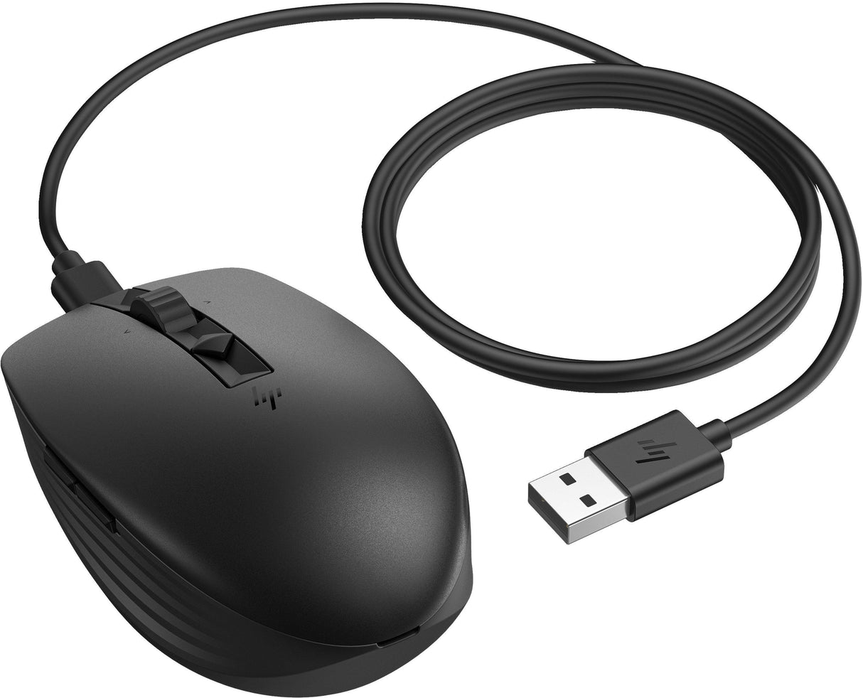HP 710 – Wireless (Bluetooth + 2.4GHz) / 1200 DPI / Silent Click – Office Wireless Mouse