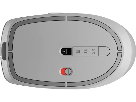HP 710 Rechargeable Silent Silver Bluetooth Mouse