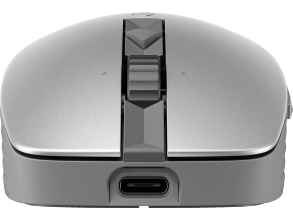 HP 710 Rechargeable Silent Silver Bluetooth Mouse