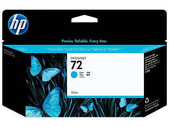 HP 72 130-ml Cyan DesignJet Ink Cartridge (C9371A)