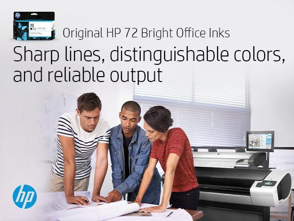 HP 72 130-ml Yellow DesignJet Ink Cartridge (C9373A)