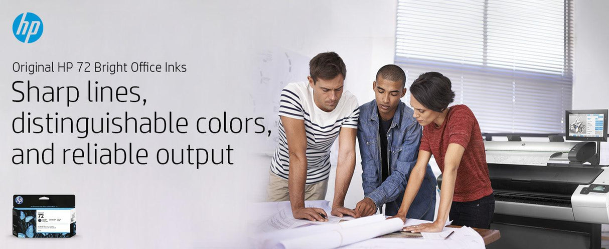 HP 726B 300-ml Matte Black DesignJet Ink Cartridge (3WX12A)